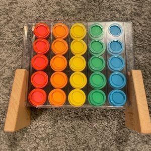 Lovevery Connect-4 Drop and Match Catcher Toy